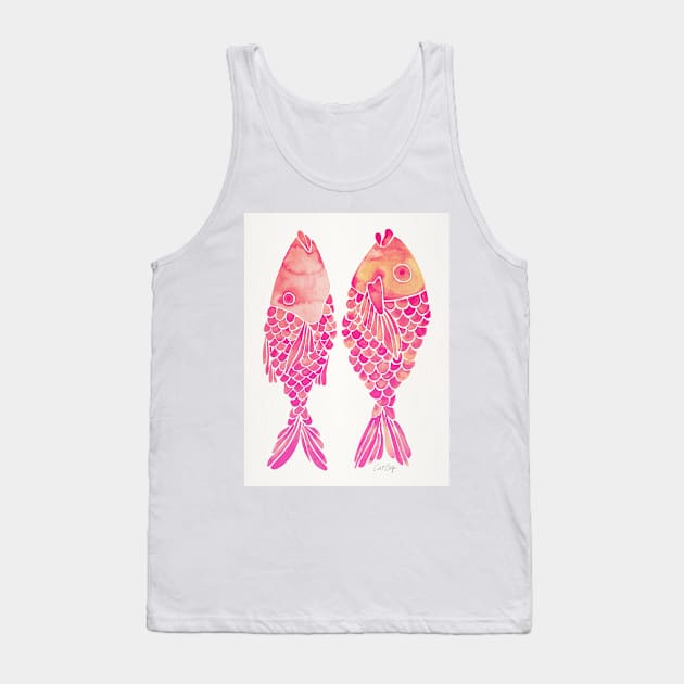 indonesian fish pink ombre Tank Top by CatCoq